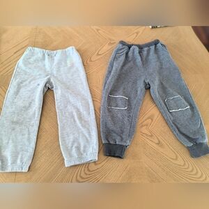 Pants lot of 2 baby toddler boy kids joggers sweatpants 4-5 years old